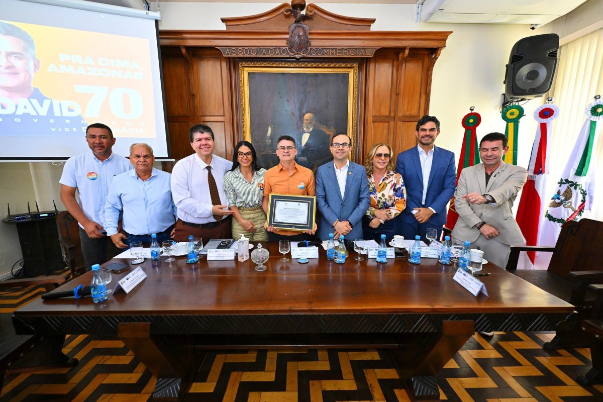 Na ACA, David propõe reocupação do Centro e comércio 24 horas