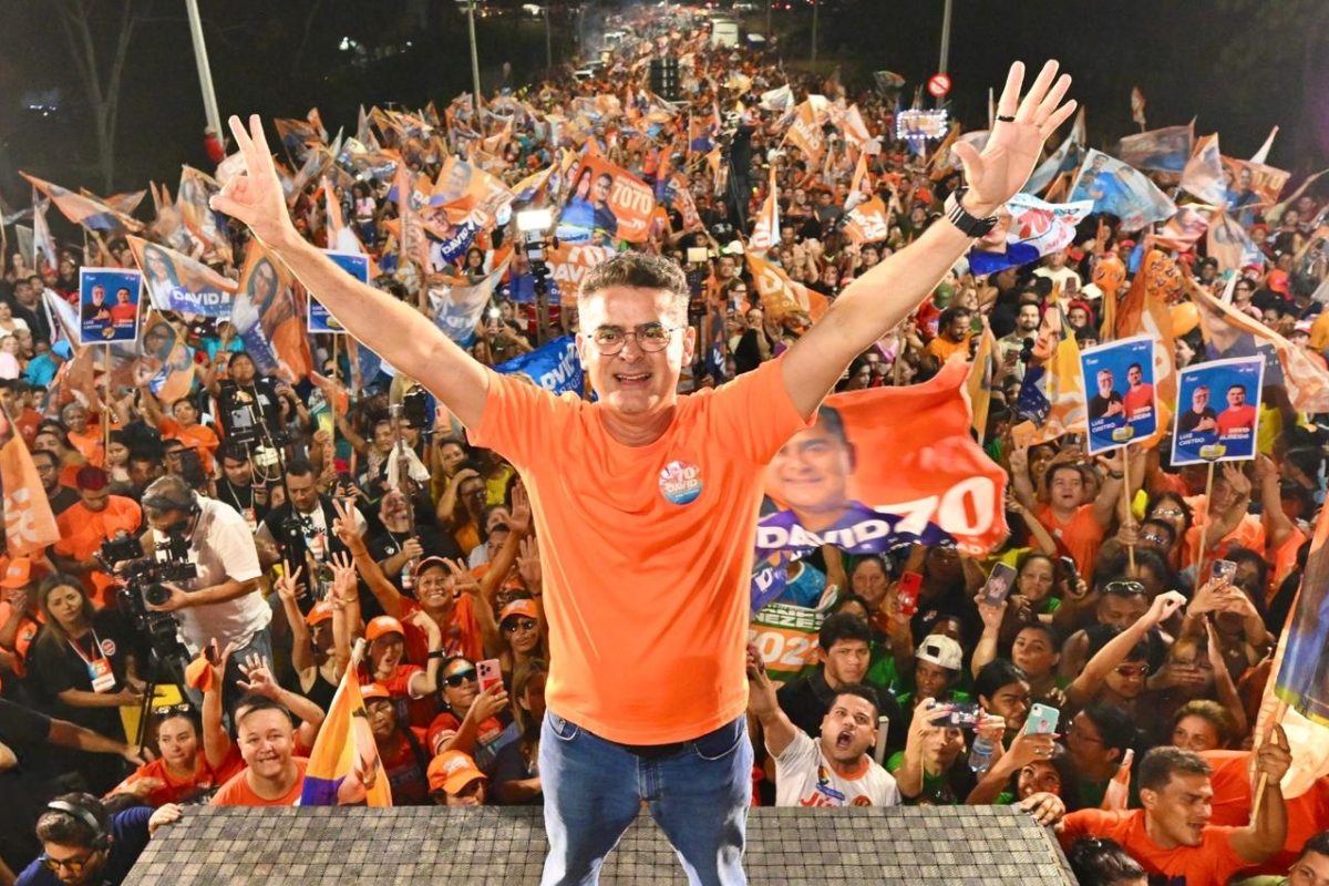 A dois dias da eleição, pesquisa mostra David no 2º turno da disputa pelo Governo do Amazonas