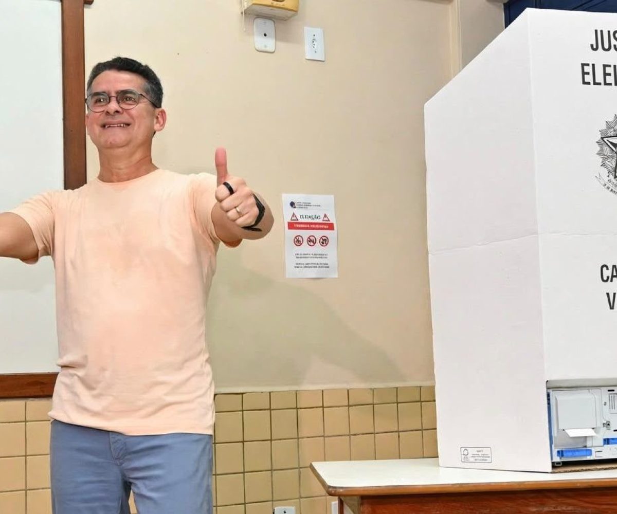 ”Vou levar ao interior os mesmos avanços conquistados em Manaus”, diz David ao votar neste domingo