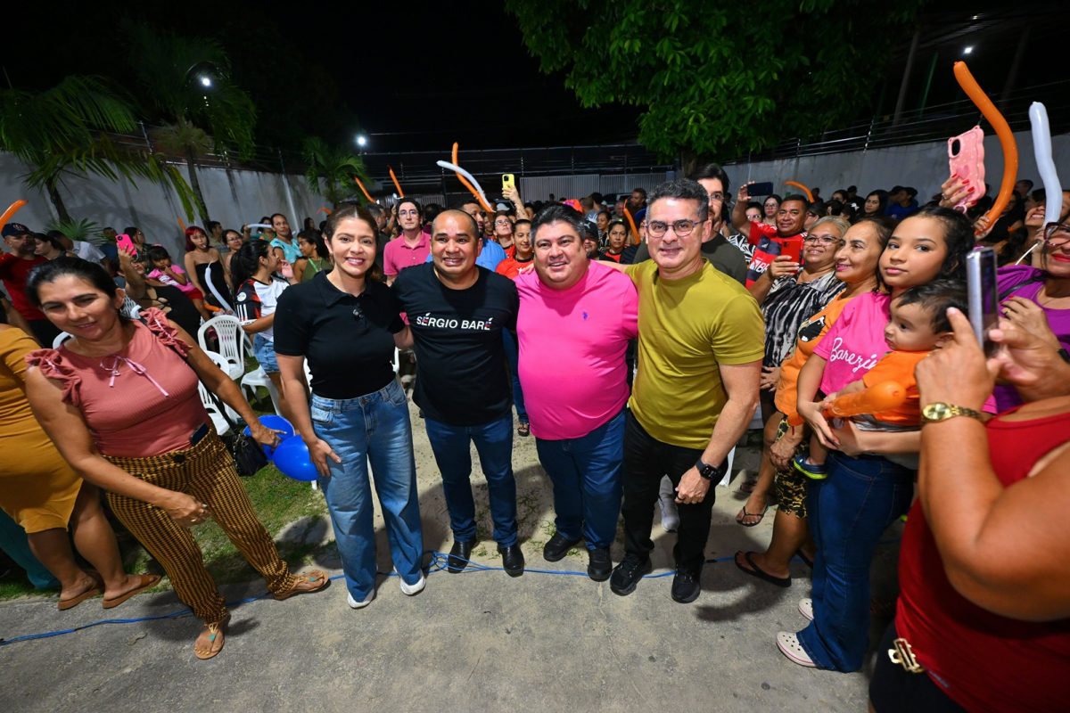 Sérgio Baré apresenta David Almeida a lideranças da Colônia Santo Antônio e reforça apoio na Zona Norte de Manaus