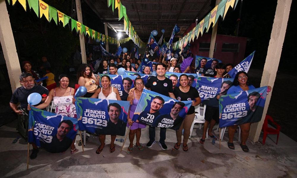 Jender Lobato participa de encontro com moradores da Comunidade Aliança com Deus, na Cidade de Deus, Zona Norte de Manaus, onde debateu melhorias para a saúde pública.