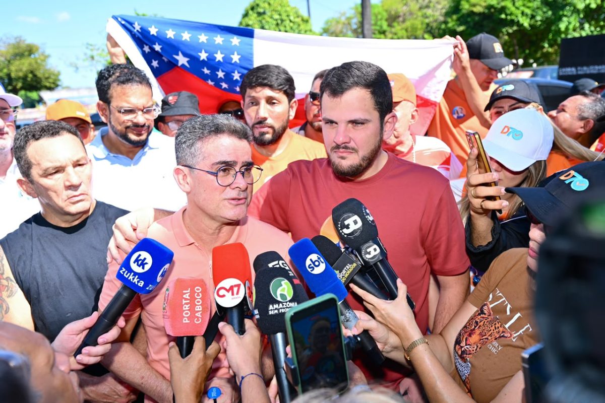 Com 70 pontos de mobilização, David intensifica presença em Manaus e anuncia agenda de viagens ao interior do Amazonas